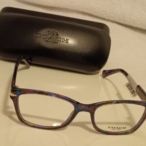 Coach Women's Purple Glasses